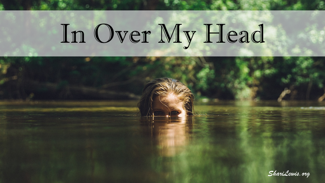 talk over my head meaning